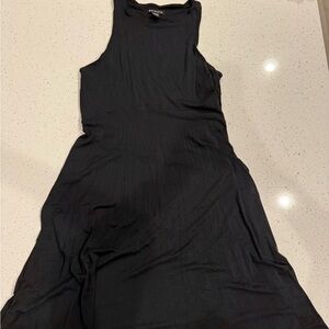 Athleta Black Backless Dress